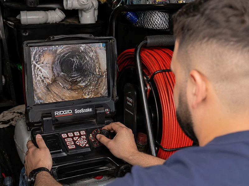 CCTV drain camera inspection in Frankston