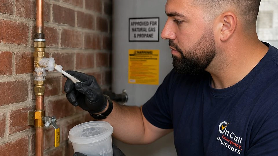 Gas leak inspection in Frankston